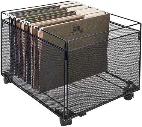 metal hanging file folder box|metal wall hanging file organizer.